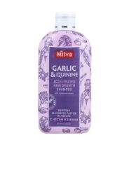 Milva Garlic & Quinine Шампоан за ускорен растеж на косата с чесън и хинин 200 мл