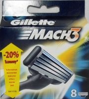 Gillette Mach 3 ножчета резерва 8 бр