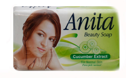 ANITA BEAUTY SOAP CUCUMBER EXTRACT/С ЕКСТРАКТ ОТ КРАСТАВИЦА/ САПУН 80гр