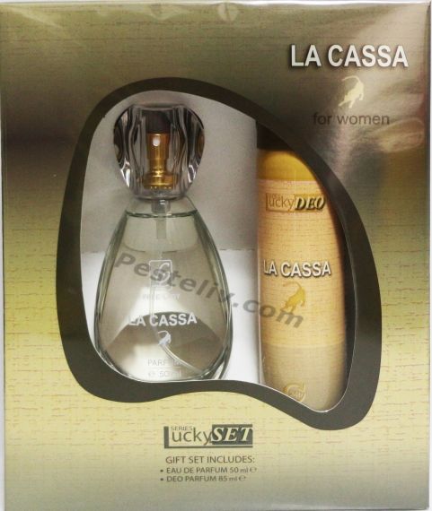 La  Cassa  set комплект ЕDT 50  ml. + DEO 85 ml.