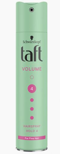 Taft True Volume  5 Collagen Push-up Effect Двоен обем-мега силен лак за коса 250мл
