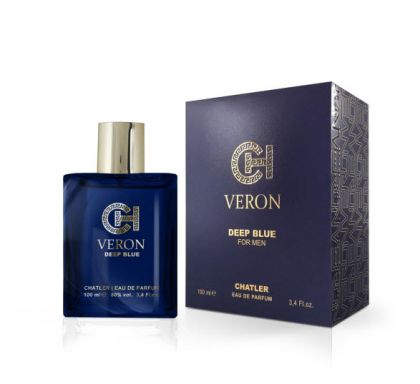 CHATLER CH VERON DEEP BLUE For Men  Парфюмна вода  EDP 100 ml  inspired by Versace Dylan Blue Men