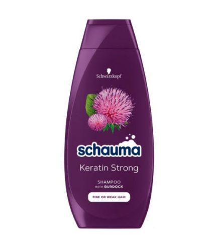  Schauma Keratin Strong Шампоан за тънка и слаба коса 400мл