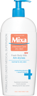Mixa Освежаващо мляко за тяло срещу изсушаване на кожата  400 мл