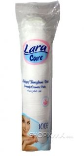 Lara Care Дискове за премахване на грим 100бр