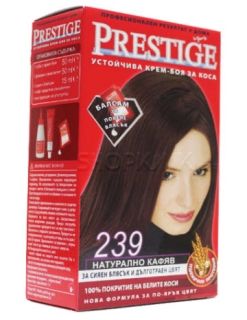 Vip's Prestige Устойчива крем-боя за коса №239 Натурално кафяв