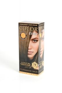 COLOR TIME -Трайна боя за коса  с гелна формула №72 Капучино