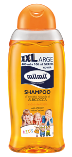 Mil Мil Albicocca-Детски шампоан за фина коса с екстракт от кайсия 500мл.
