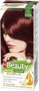 MM Beauty Боя за коса М26 Червено кадифе