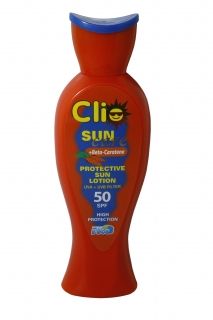  Clio + Beta-carotene водоустойчив слънцезащитен лосиони SPF50 200ml. 