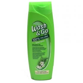Wash & Go With Green tea  & Blossom шампоан 400мл