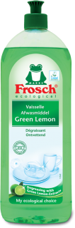 Frosch Green Lemon препарат за почистване и измиване на съдове 1000 ml.