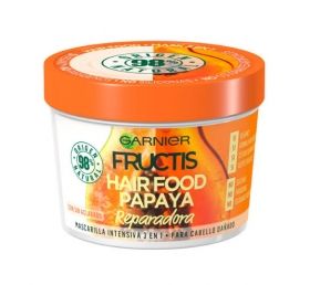 Garnier Fructis Papaya Hair Food Hair Mask 390 ml Маска за изтощена коса 390 мл