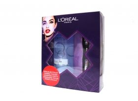 LOreal Bi-phase Micellar Water + XFiber Mascara Комплект 