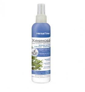 Herbal Time Quinine Хининова вода за коса - обогатена 200 мл
