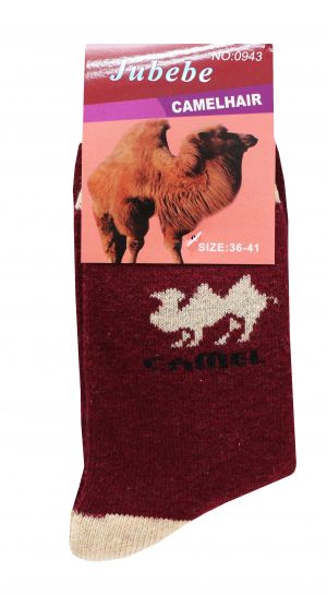 Дамски термо чорапи от камилска вълна № 36 - 41 САМО ЧЕРНИ