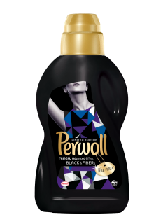 Perwoll Renew Advanced Effect Black&amp;Fiber Течен перилен препарат за черно прано 0.900 л 15 пранета