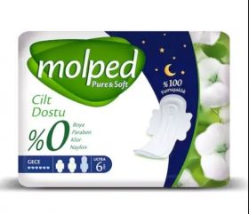Molped Pure&Soft Extra Long 6 бр.