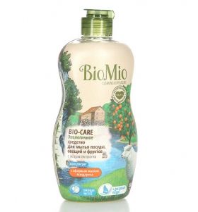 Bio Mio Bio Care Течност за миене на съдове с аромат на мандарина 450 мл