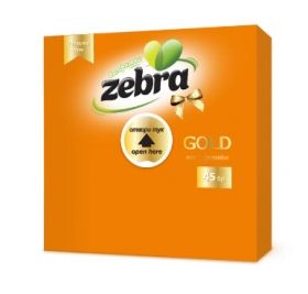 Zebra Gold Салфетки 2пласта 45бр