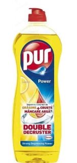 PUR Power Препарат за миене на съдове с лимон 900мл.
