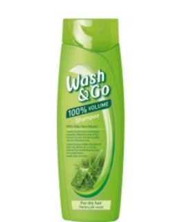 Wash &amp; Go Aloe Vera Touch Шампоан за суха коса без обем 400мл 