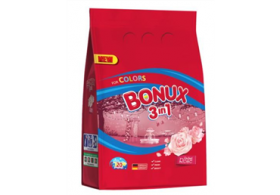 Bonux 3in1 Radiant Rose Прах за цветно пране 20 пр. 2 кг.