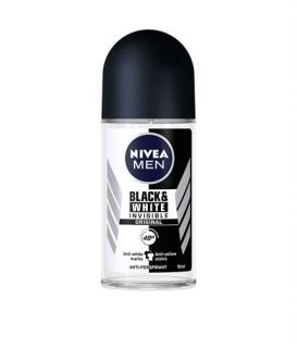 NIVEA INVISIBLE FOR BLACK AND WHITE  МЪЖКИ РОЛ-ОН  50мл