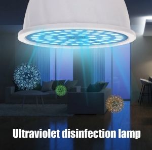 Бактерицидна UVC лампа LED UV Дезинфекционна  стерилизационна  лампа гемацидна крушка ултравиолетова светлина  220V E14