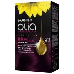 Боя за коса Garnier Olia 3.16, Наситено виолетово Перманентна, Без амоняк, 112 мл