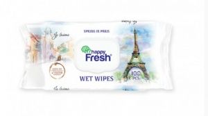 Мокри кърпи Happy Fresh Spring in Paris  100 броя