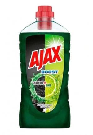  Ajax Boost Charcoal + Lime Многофункционален  универсален препарат за почистване 1000 мл