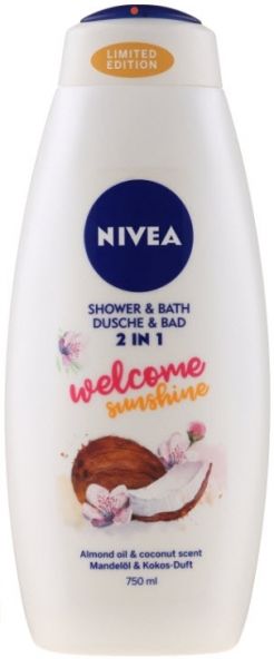 Nivea Welcome Sunshine гел - пяна за вана 750 мл