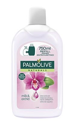 Palmolive Milk & Orchid Течен сапун  /пълнител/ 750мл