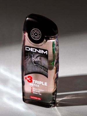 Denim Black *3  Triple Detox Душ гел за мъже 400мл.