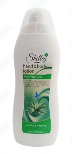 Shelly Hand & Body Lotion Fresh Aloe Vera Лосион за ръце и тяло 500 ml