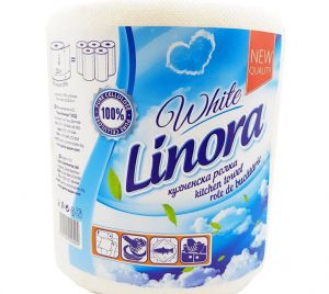 Linora White Кухненска ролка 160 къса 
