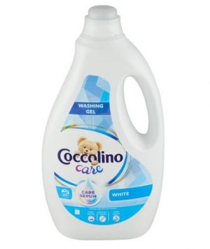 Coccolino Care Serum Washing gel White  Течен перилен препарат за бяло пране 60 изпирания 2.4 л.