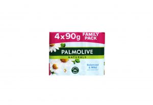 Palmolive Balanced&Mild с лайка и витамин С 3+1гратис 4х90гр