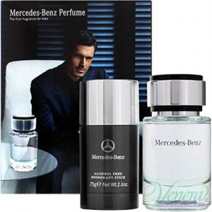 Mercedes- Benz set комплект eau de toilette 75 ml + deodorant stick 75 g 