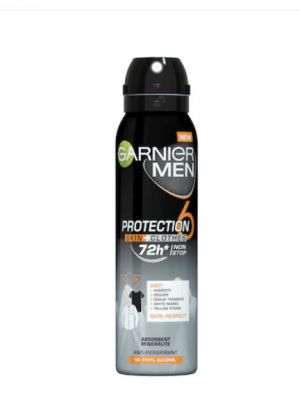 Garnier Men Deo Protection Skin+Clothes Дезодорант За Мъже 150 мл