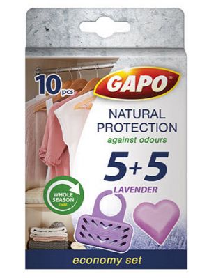 Gapo Natural Protection against odours 5+5 Lavender Ароматизатор с лавандула 10 броя