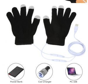  USB нагревателни ръкавици  Зимни електрически нагревателни ръкавици 
