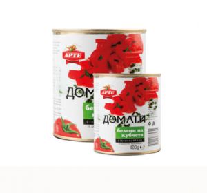 Белен домат на кубчета Арте 24 броя в стек * 0.400 килограма