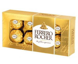 Бонбони Ferrero Rocher 8 броя в кашон по 100 грама
