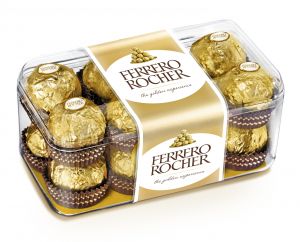 Бонбони Ferrero Rocher 5 броя в кашон * 200 грама