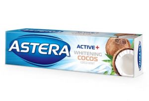 ASTERA ACTIVE+ WHITENING COCOS ПАСТА ЗА ЗЪБИ 100ml