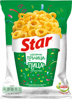 Star Snacks Снакс Пица 16 броя в кашон * 120 грама