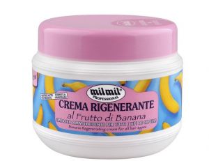 Mill Mill Crema Rigenerante al Frutto di Banana  Регенерираща маска за коса с бананово масло 500 мл