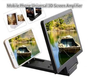 Увеличителен екран за телефон и таблет, 3D TV, екранна лупа, Размер: 165*105mm